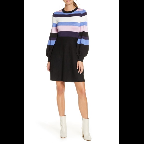 Vince Camuto Balloon Sleeve Sweater Dress XS - Picture 1 of 11